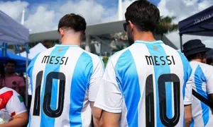Paraguay cấm CĐV nhà mặc áo Messi Paraguay cấm CĐV nhà mặc áo Messi