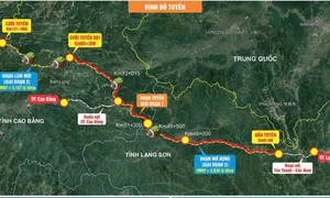 Mở rộng cao tốc Đồng Đăng - Trà Lĩnh lên 4 làn xe Mở rộng cao tốc Đồng Đăng - Trà Lĩnh lên 4 làn xe