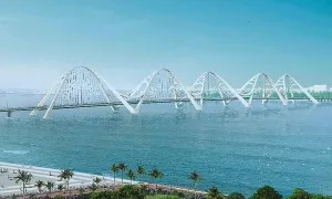Cầu vượt vịnh Rạch Giá chọn được phương án thiết kế Cầu vượt vịnh Rạch Giá chọn được phương án thiết kế