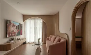 Chi 400 triệu đồng cải tạo căn hộ wabi sabi cho vợ chồng trẻ Chi 400 triệu đồng cải tạo căn hộ wabi sabi cho vợ chồng trẻ