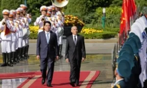 Chủ tịch nước Lương Cường chủ trì lễ đón Quốc vương Campuchia Chủ tịch nước Lương Cường chủ trì lễ đón Quốc vương Campuchia