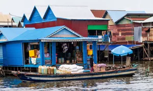 Làng nổi lớn nhất trên hồ Tonlé Sap Làng nổi lớn nhất trên hồ Tonlé Sap
