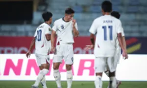 Timor Leste 0-10 Thái Lan Timor Leste 0-10 Thái Lan
