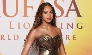 Con gái Beyoncé gây chú ý trên thảm đỏ Con gái Beyoncé gây chú ý trên thảm đỏ