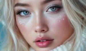 Mốt trang điểm băng giá bùng nổ cuối năm Mốt trang điểm băng giá bùng nổ cuối năm