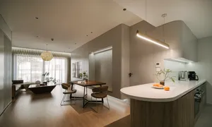 Cải tạo căn hộ 112 m2 với nội thất lỗi thời thành không gian hiện đại Cải tạo căn hộ 112 m2 với nội thất lỗi thời thành không gian hiện đại